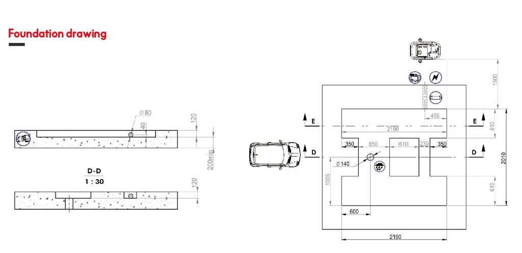 BRIGHT 3 Ton Low-Profile Scissor Lift OMEGA 300EW كوريك مقص برايت 3 طن ارتفاع 1000 مم BRIGHT/OMEGA 300EW