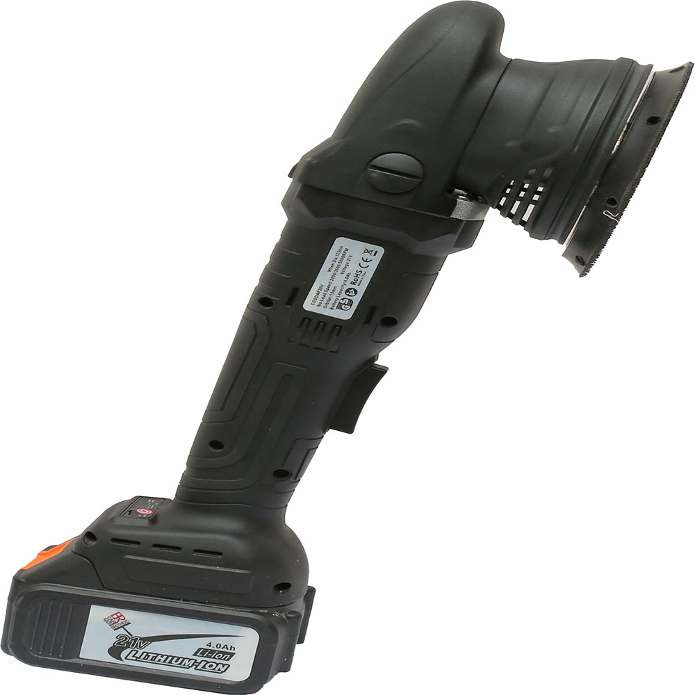 BROTHERS BIG BATTERY POLISHER Dual Action Cordless Polisher With 3 Battery 21V 5 Inch 15mm Throw صاروخ تلميع بالبطارية برازرز (دول اكشن) 5 بوصة مع 3 بطاريات 21 فولت BR-BIG BATTERY POLISHER