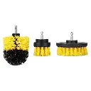 BROTHERS Carpet Brush Set With Drill Attachment (3Pcs) طقم فرش 3 قطع خاصة درل بالبطارية BR/Brush for BD