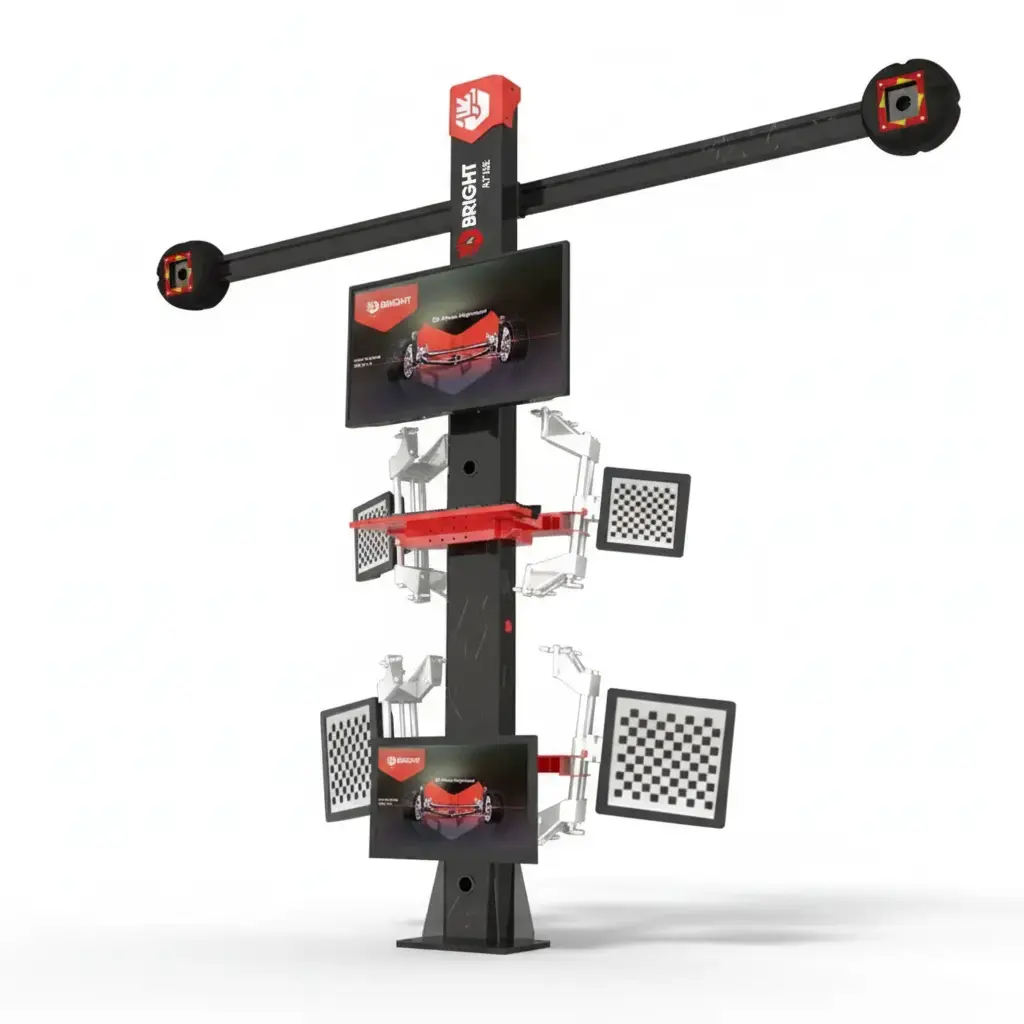 BRIGHT 3D Wheel Alignment Machine A730E جهاز ضبط زوايا ثلاثي الابعاد برايت BRIGHT/A730E