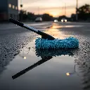 BROTHERS Microfiber Car Wash Brushes With Adjustable Long Handle For External Cleaning سفنجة برازرز + ذراع للتنظيف الخارجي لسطح السيارة BR/CAR WASH BRUSH