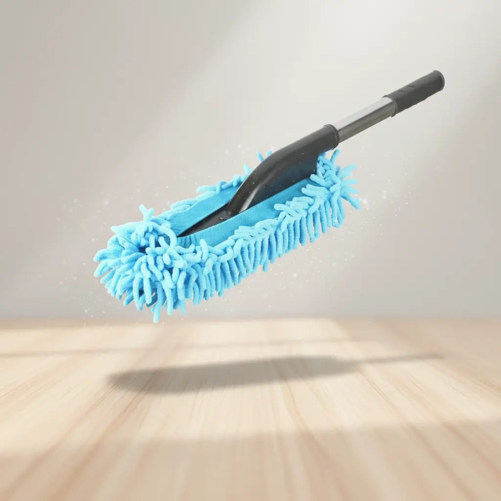 BROTHERS Microfiber Car Wash Brushes With Adjustable Long Handle For External Cleaning سفنجة برازرز + ذراع للتنظيف الخارجي لسطح السيارة BR/CAR WASH BRUSH