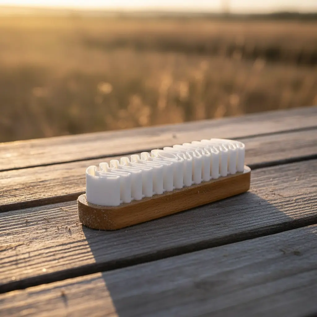 BROTHERS Chamois & Leather Cleaning Brush فرشة برازرز لتنظيف الشمواة / الجلد المقلوب BR/Leather cleaning brush