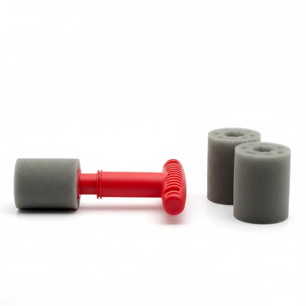 BROTHERS Rim Nuts Brush (T) فرشة برازرز لتنظيف مسامير الجنوط علي شكل حرف BR/NUT BRUSH T