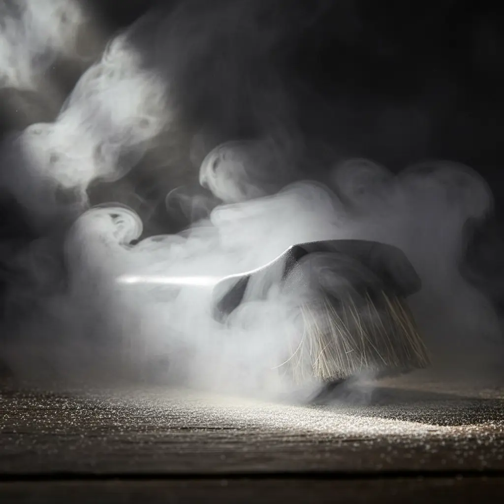 BROTHERS Long Bristle Horse Hair Leather Cleaning Brush فرشة برازرز شعر حصان طبيعي لتنظيف فرش السيارة BR/HORSE BRUSH