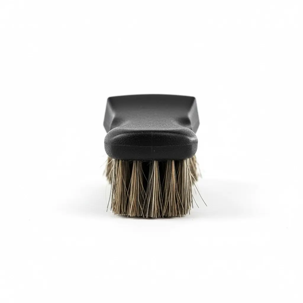 BROTHERS Long Bristle Horse Hair Leather Cleaning Brush فرشة برازرز شعر حصان طبيعي لتنظيف فرش السيارة BR/HORSE BRUSH