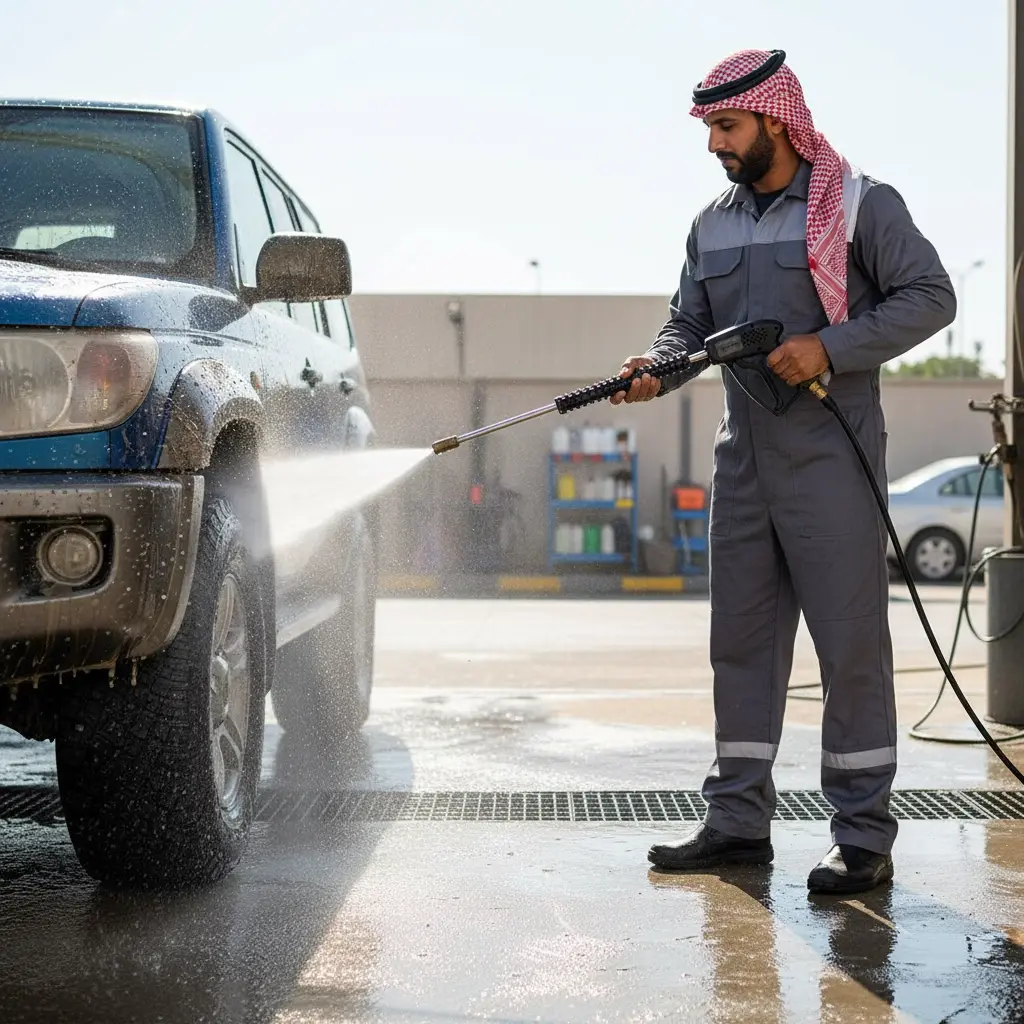 BROTHERS High Pressure Washer Gun Lance + Trigger Stop 60cm مسدس غسيل صيني مجمع ماسورة 60 سم + كفة بالاستوب BR/HIGH PRESSURE WATER GUN