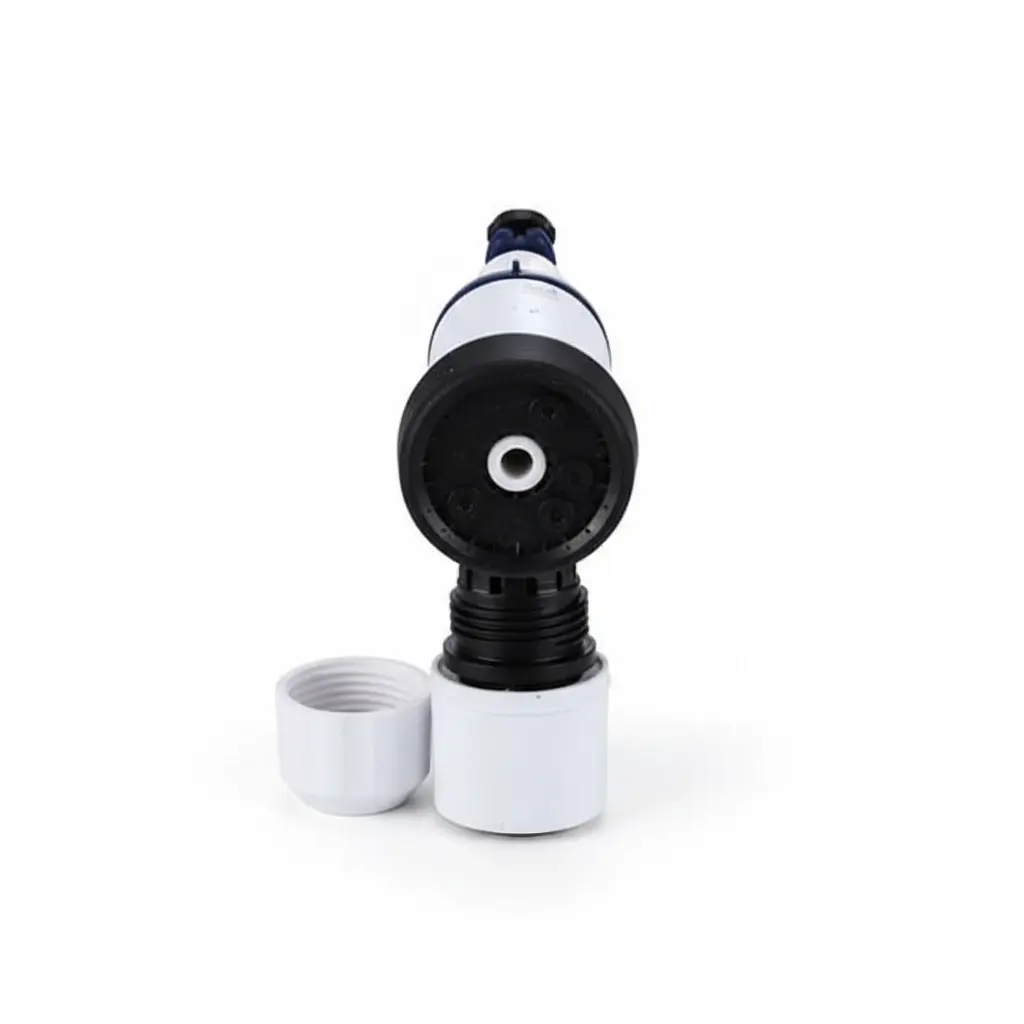 BROTHERS Full Function Atomizer Water Hose Nozzle For Car Washing & Gardens مسدس رش مياة برازرز بالزناد لون ابيض BR/WATERING GUN