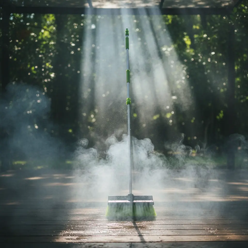 BROTHERS 2m Extendable Brush With Connection For Water Installation - Bus Cleaning فرشة برازرز + ذراع طويل للتنظيف الخارجي لسطح الاتوبيسات BR/MOVABLE HAND BRUSH