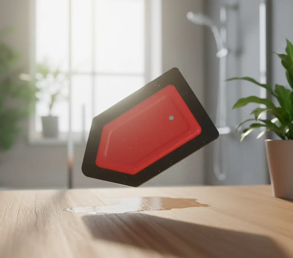 BROTHERS Chamois & Leather Cleaning Brush For Pet Hair فرشة جلد برازرز مربعة حمراء لتنظيف الشعر من الفرش BR/DOG HAIR REMOVER