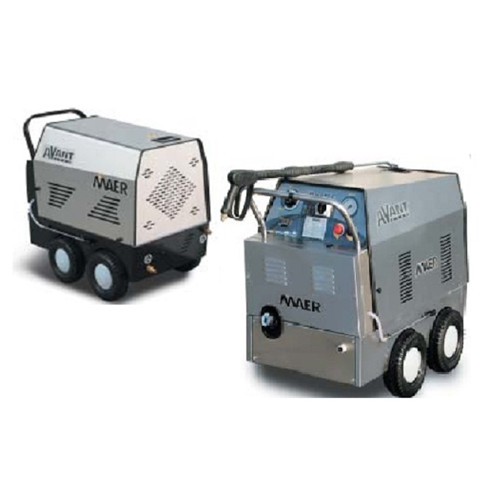 MAER AVANT X 20/15 Stainless Steel Hot Water High Pressure Washer 7.5Hp 200Bar 900L/h 120°C