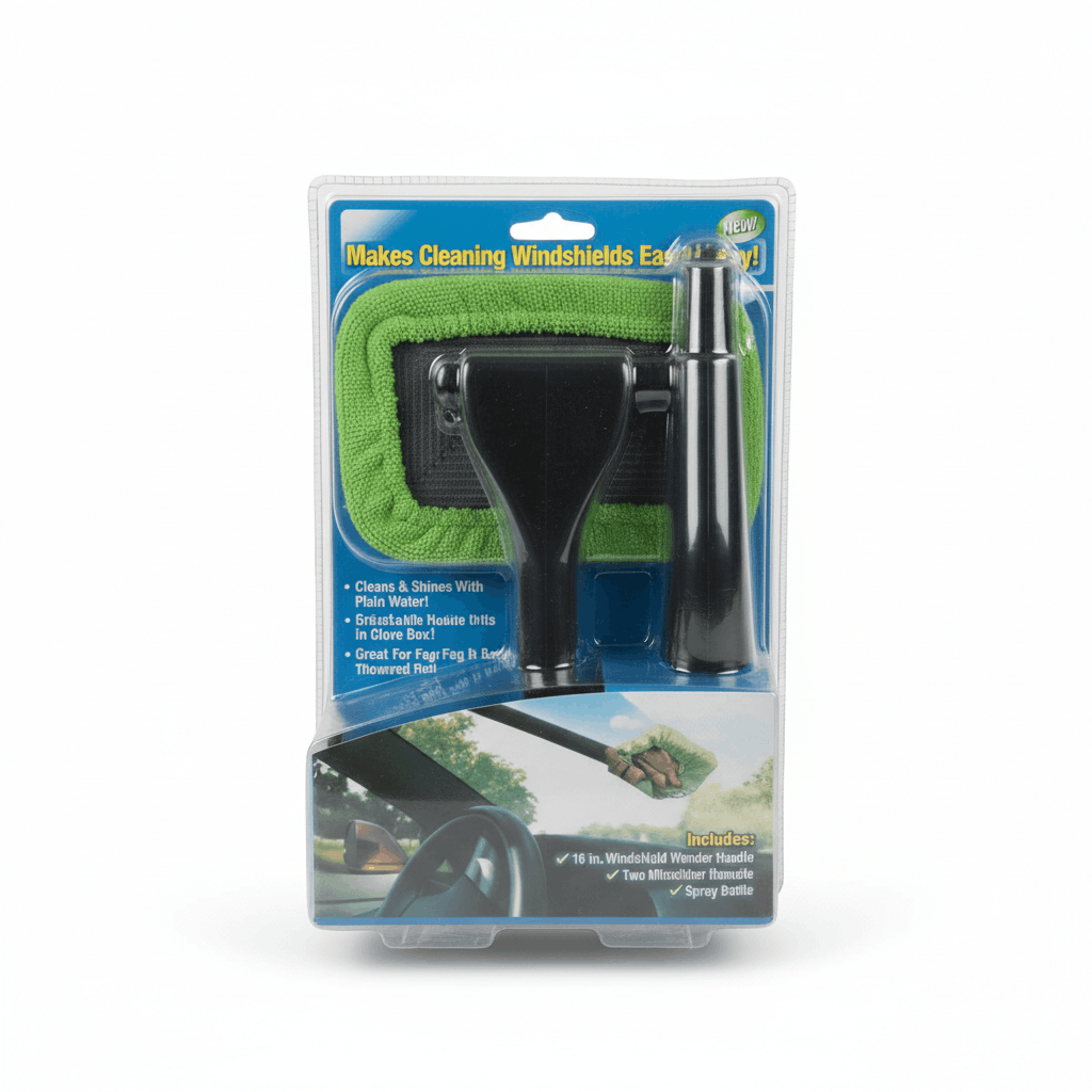 BROTHERS Windshield Glass Wiper With 2 Towels