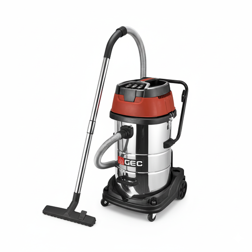 [CWVCXX00007] GEC MNS PRO MAX 80L Professional Wet & Dry Vacuum Cleaner 80Liters 3-Motors (2-Stage) 3600W