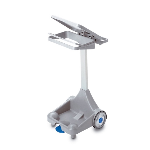 [CICTXX00013] IPC Eta 1 Waste Collection Trolley – 120L (With Lid & Pedal – Grey)