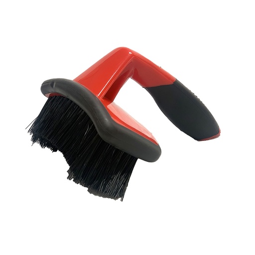 [CCBSXX00016] فرشة برازرز بيد بلاستيك حمراء لتنظيف الكاوتش BR/TIRE BRUSH