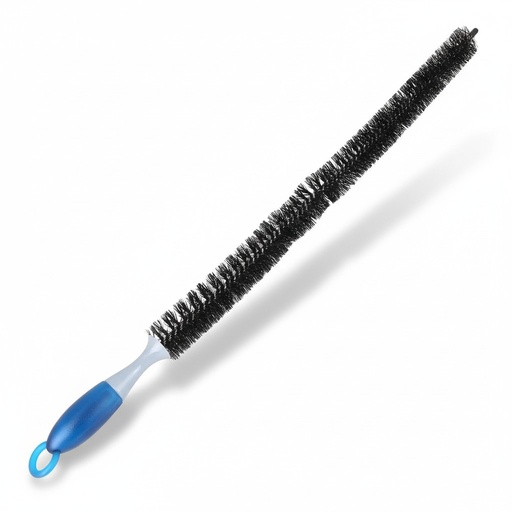 [CCBSXX00019] فرش برازرز طويل مرنة ديل قطة بيد زرقاء لتنظيف الموتور BR/CAT TAIL BRUSH
