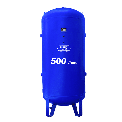 [PSACAS00029] SEROP Vertical Air Compressor Tank 500L 132Gallons