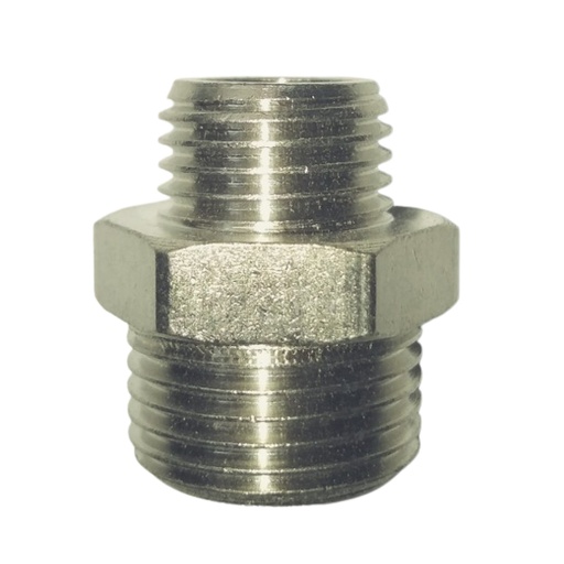 [PSPANC00003] نبل ذكر ايطالي 1/4*3/8 بوصة FG REDUCING NIPPLE 1/4*3/8"