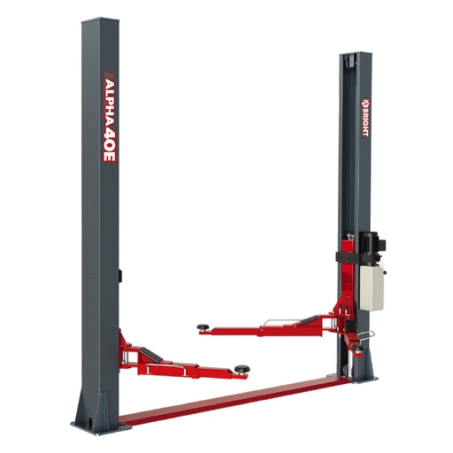 [CSTPXX00001] BRIGHT 4 Ton Baseplate 2-Post Lift ALPHA 40E