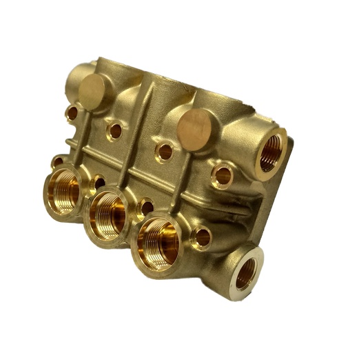 [CWUPSP00005] وش طلمبة اودور نحاس فارغ UDOR PUMP HEAD BRASS / PNC