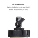 SGCB 023 Tornado Air Pulse Cleaning Gun With Brush With Pressure Hose Spare Part