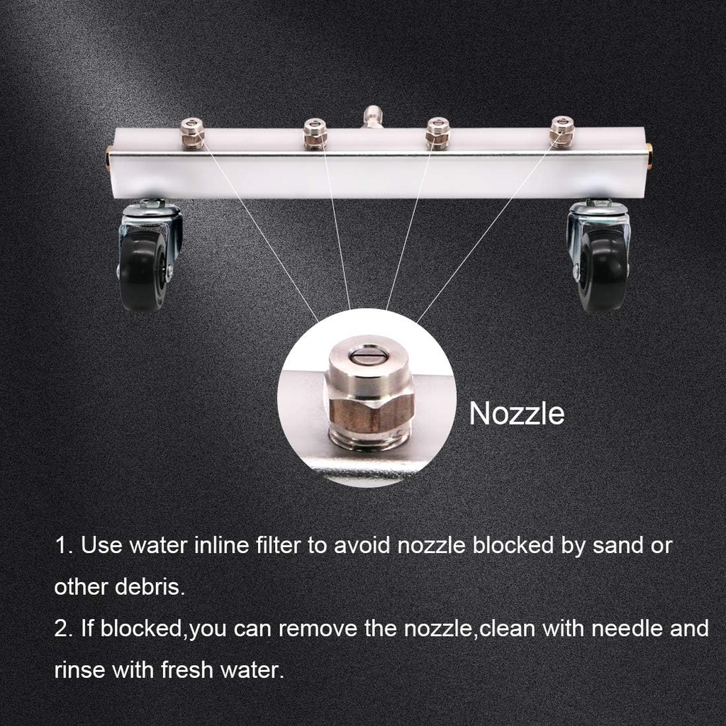 BROTHERS Under Chassis Washer With 4 Nozzle 250 Bar