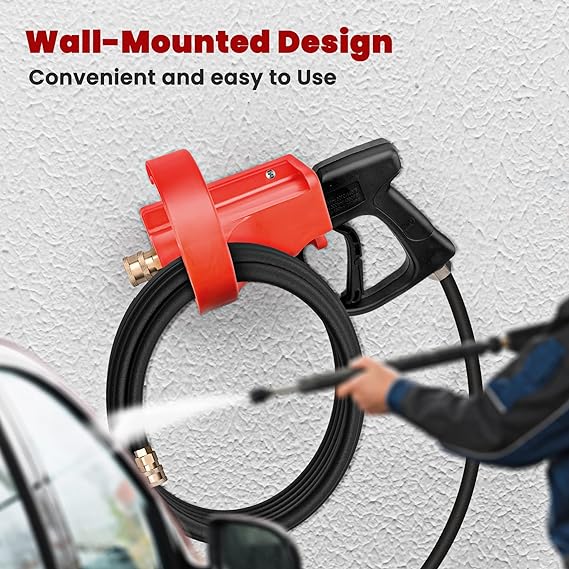 يد برازرز حمراء لتعليق مسدس الغسيل BR/GUN HANGER