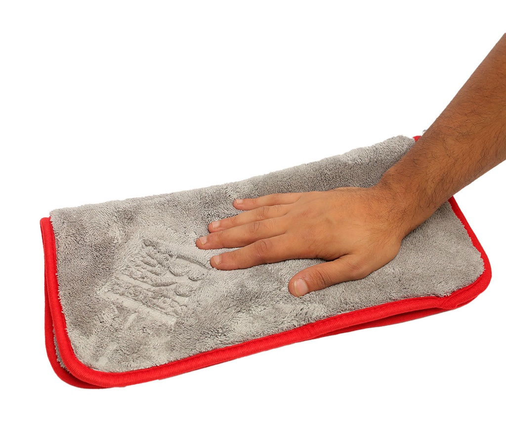 فوطة ميكروفيبر برازرز دبل فاس رمادي*رمادي 40*40 BR-TOWEL/GREY 2F 40x40