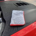 فوطة ميكروفيبر برازرز دبل فاس رمادي*رمادي 40*40 BR-TOWEL/GREY 2F 40x40