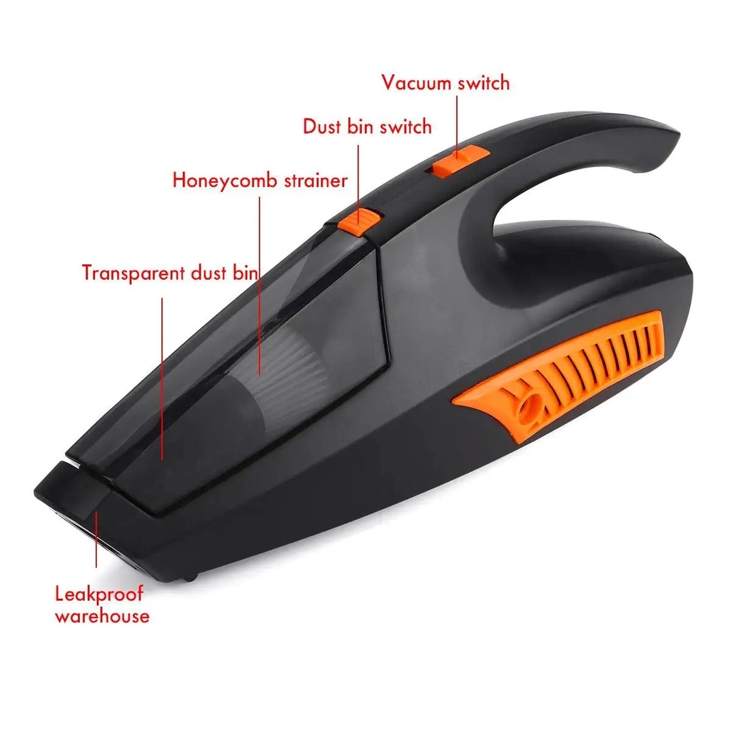 BROTHERS Portable Mini Car Vacuum Cleaner