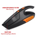 BROTHERS Portable Mini Car Vacuum Cleaner