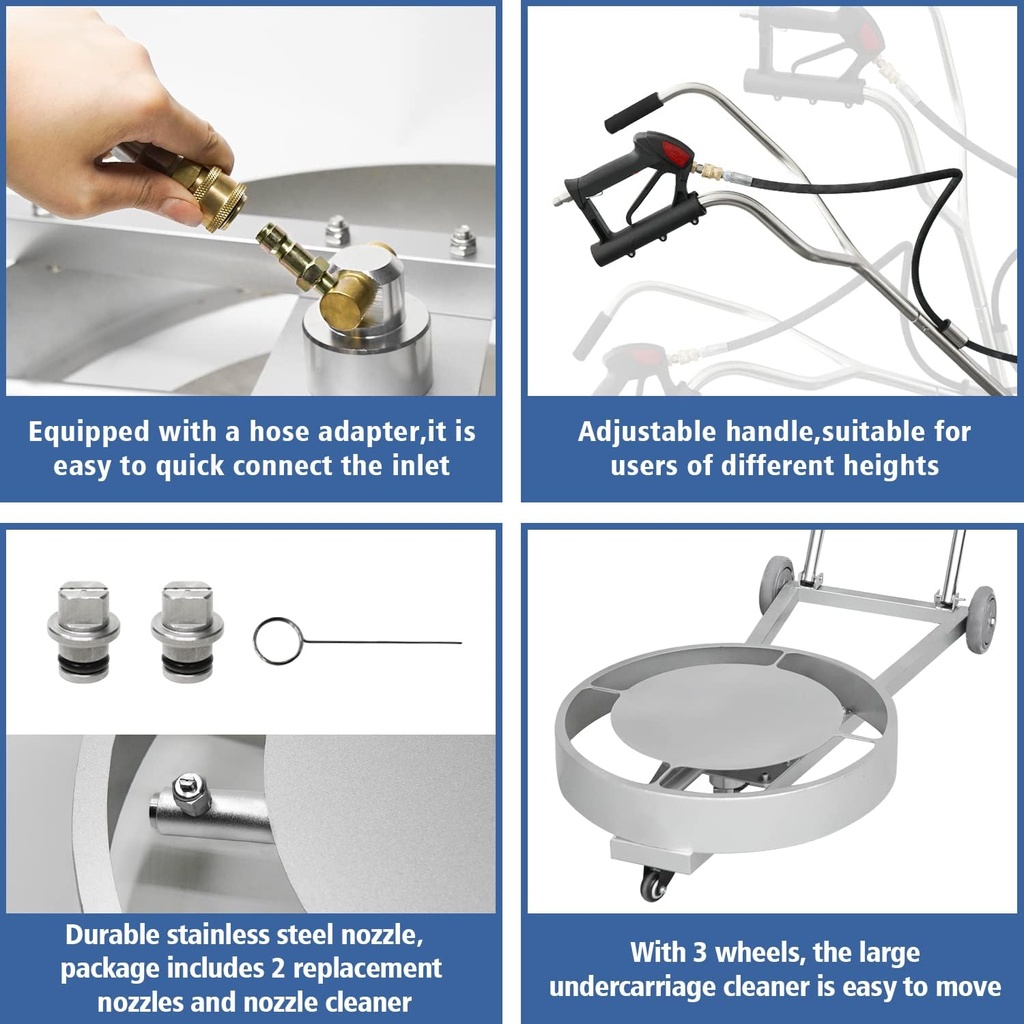 BROTHERS Under Chassis Washer For Trucks & Buses 250Bar