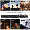 BROTHERS Waterproof Pen-shaped Flashlight Penlight With Clip