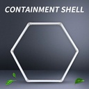 GNENG ZT1028 15PCs Hexagons Lighting System For Car Detailing & Washing Workshop