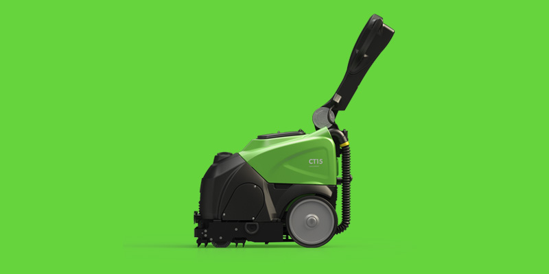 IPC CT15 C35 Compact Battery Floor Scrubber Dryer 11 Inch