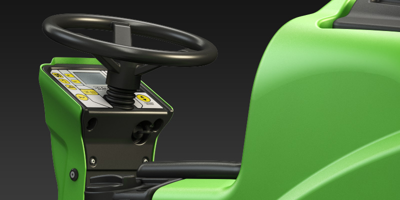 ماكينة/عربة تنظيف وتجفيف الارضيات الصلبة ايطالي تعمل بالبطارية IPC/LAVAMTIC 80 BT70