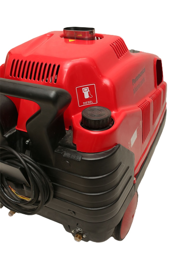IPC PORTOTECNICA MST-H D2017P Hot Water High Pressure Washer 8.5Hp 200Bar 1000L/H 140°C