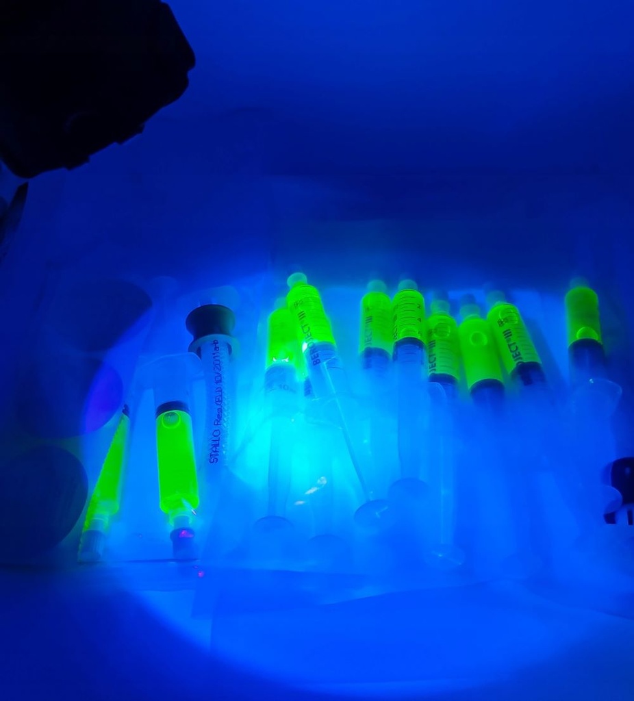 مصباح ليد قابل للشحن بالاشعة الفوق بنفسجية للكشف عن تسريب التكييف SPIN/UV LED LAMP