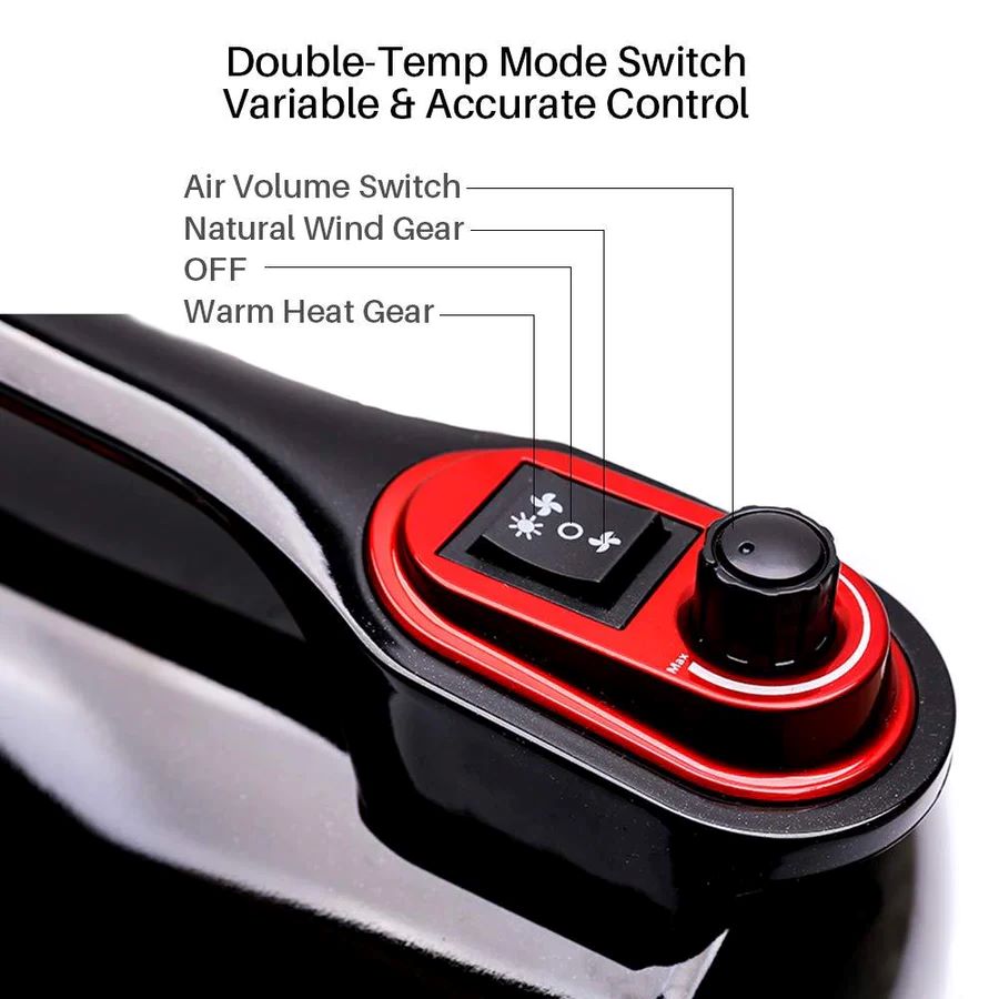 BROTHERS Double-Mode Temp Car Air Dryer Blower