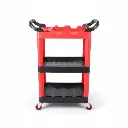 BROTHERS 3-Tier Tools Cart Trolley - Detailing Trolley (GEN1) ترولي كاركير برازارز متحرك (جيل أول) 3 رف BR/TOOL VEHICLE G1