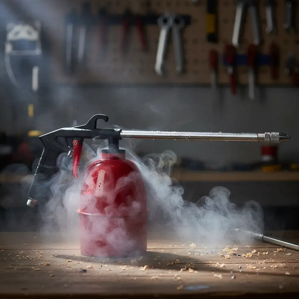 AEROPRO R8036 Air Engine Cleaning Gun With Metal Bottle