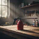 AEROPRO R8036 Air Engine Cleaning Gun With Metal Bottle