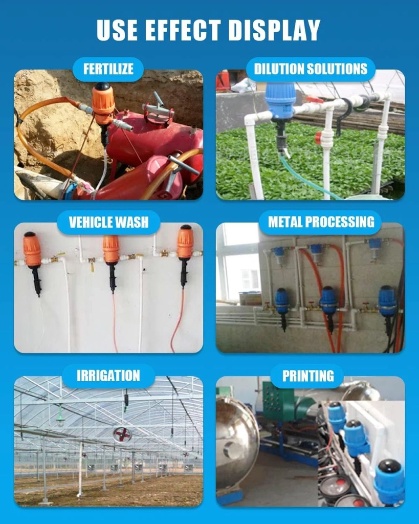 BROTHERS LT-V04 Chemical Dosing Pump 1% - 10% 600L/Min