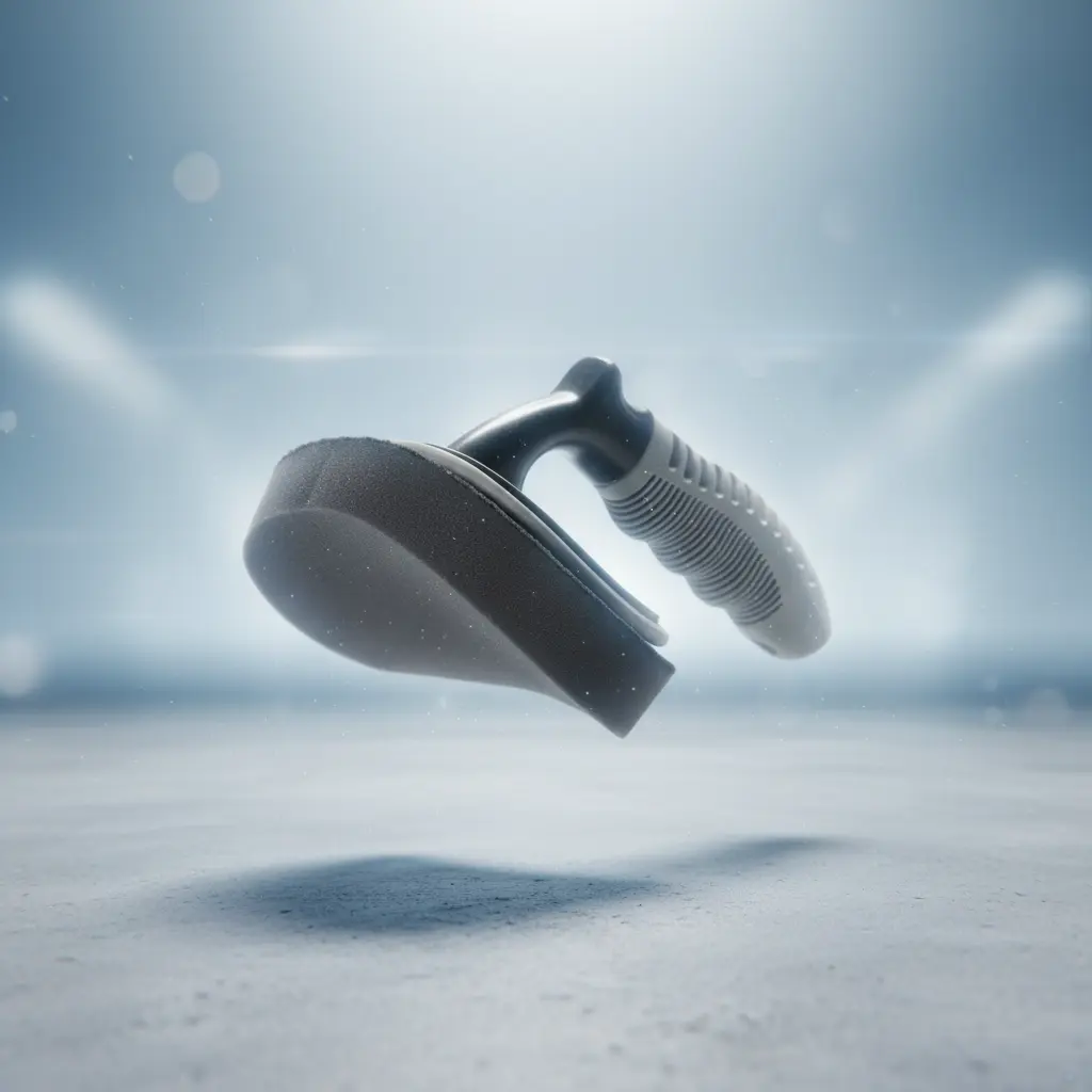 BROTHERS Curved Tire Polishing Brush With 2 Sponge يد بلاستيك برازرز لون رمادي لتلميع الكاوتش + 2 سفنجة سوداء BR/TYRE WAX BRUSH