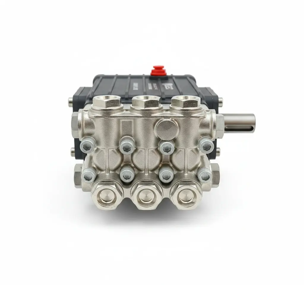 GEC 11-15 Nickle High Pressure Washer Pump 4HP 150Bar 11L/Min 1450Rpm طلمبة غسيل ماركة جي اي سي موديل GEC 11-15 نيكل - طلمبة ضغط عالي 150 بار 4 حصان 11 لتر