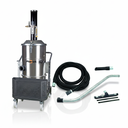 مكنسة شفط اتربة صناعي ضد الانفجار هواء موديل PLANET 300S PN ATEX ماركة اي بي سي - تعمل بالهواء 100 لتر ايطالي (كاملة بالمشتملات)