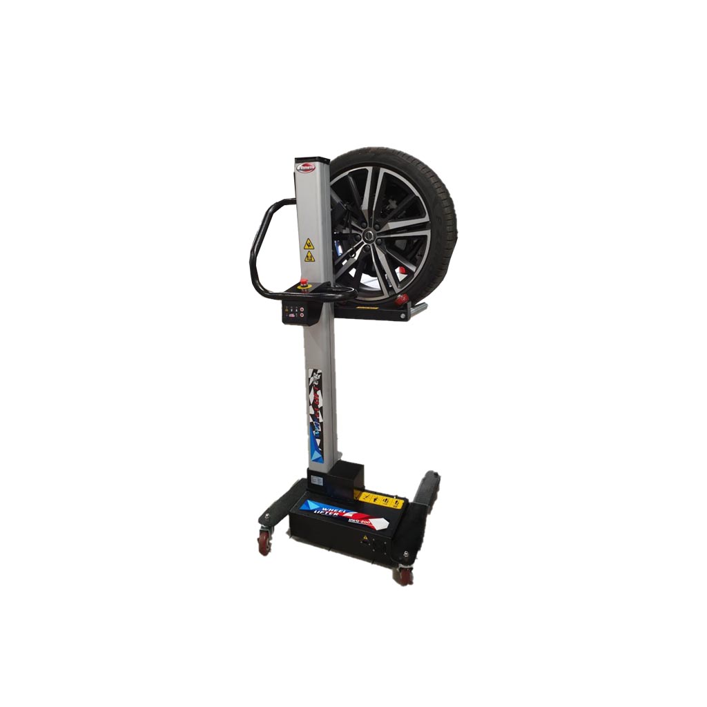 BRIGHT HWQ-200H Smart Air-Powered Wheel Lift with Programmable Height