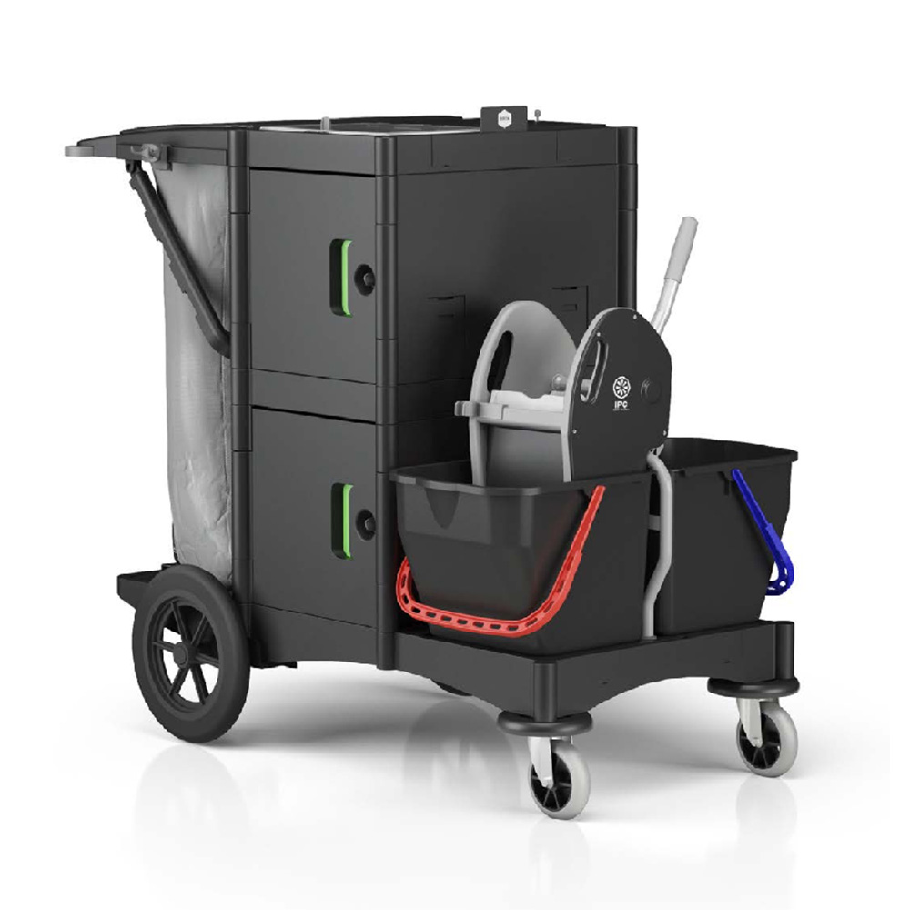 IPC Brix School Outdoor – All-Terrain Janitorial Trolley with Lockable Storage