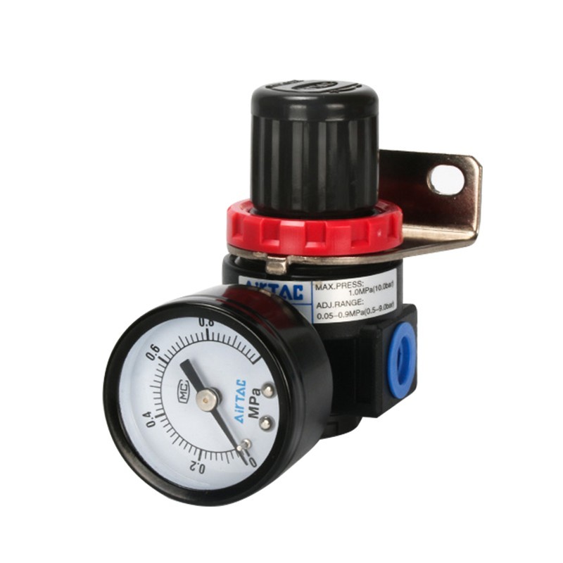 GEC Air Pressure Regulator With Gauge 1/4 Inch 12 Bar