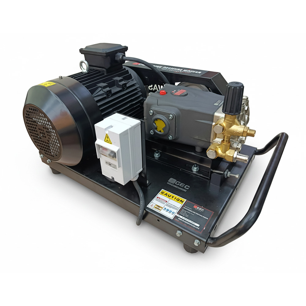 GEC GEC.JET MALE 15/200 Belt Driven High Pressure Washer 200Bar 7.5HP 15L/Min 380V